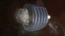 atrapando asteroide