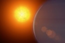 exoplaneta y enana roja